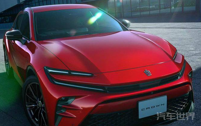 丰田推出全新皇冠SUV版！可能超越宝马X3的外观吸引力